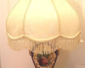 130 - Vintage Porcelain Lamp