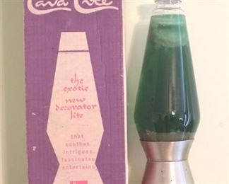 135 - Vintage Lava Lamp w/ Original Box
