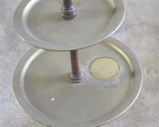 144 - Vintage 2-Tier Table
