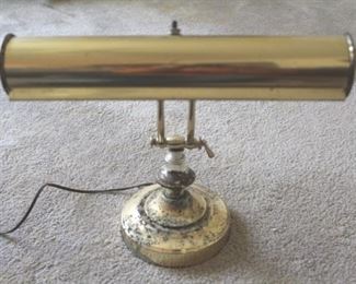 148 - Brass Banker's Lamp
