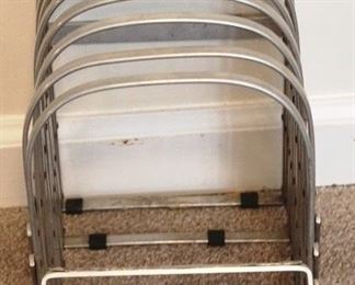 159 - Evans Specialty Co. Metal Folding Rack
