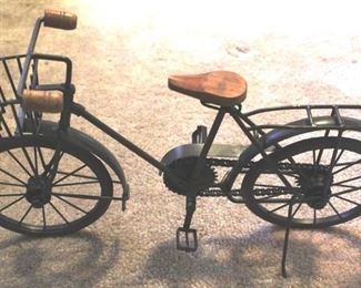 165 - Metal Bicycle Decoration