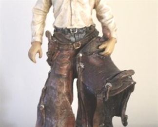 186 - Cowboy Statue