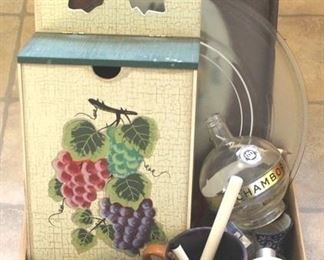 219 - Tray Lot of Assorted Items