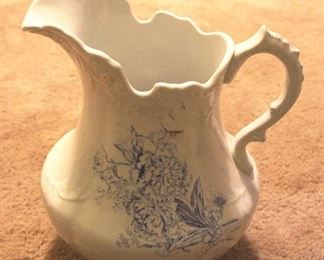 246 - Antique Porcelain Pitcher