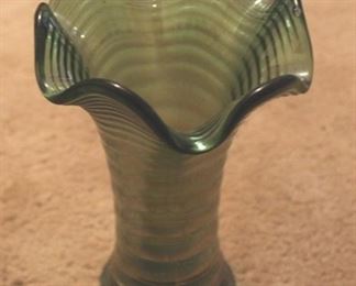 247 - Carnival Glass Vase