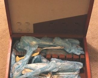 250 - Set of Silverware w/ Box