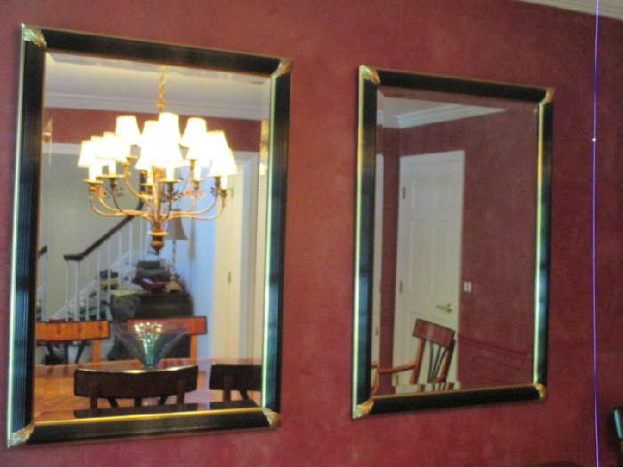 Disigner Wood Framed Mirrors