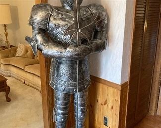 Knight in coat of armor!  Very impressive!!!