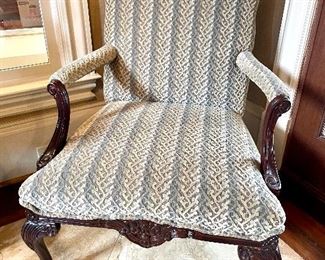 Second gentleman's chair--very comfortable, and just right for ladies to sit in as well! 