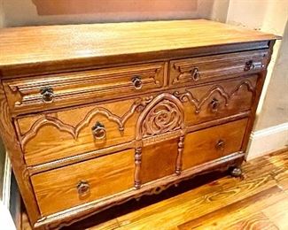 Elegant antique chest