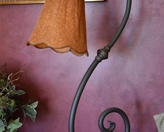 decorative metal lamp