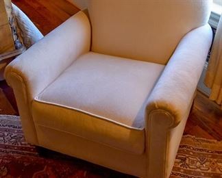 arm chair, white
