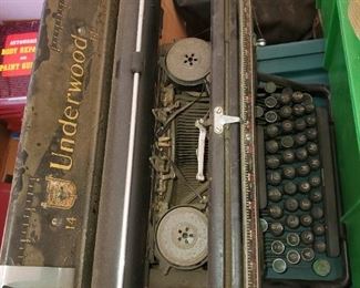 Underwood typewriter