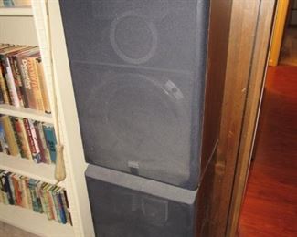 Large Sansui speakers