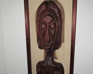 Dated 1963 signed Woodcarvers