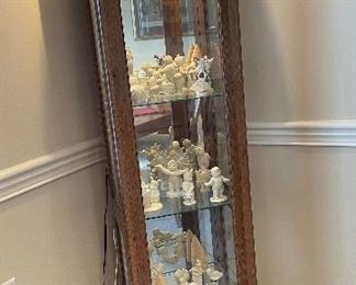 Lighted curio cabinet