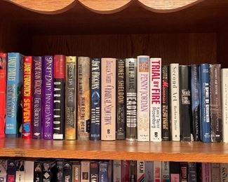 Great selection of hard covered books