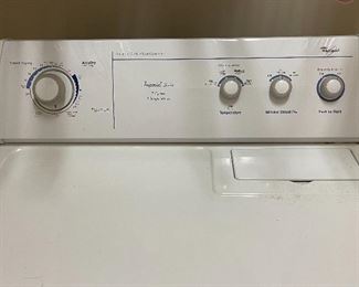 Whirlpool Imperial series dryer