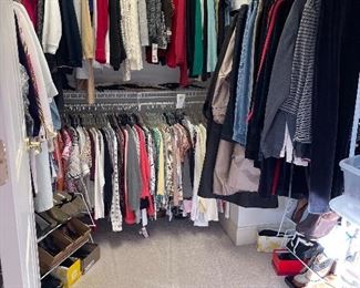 Tons of petit name brand clothing