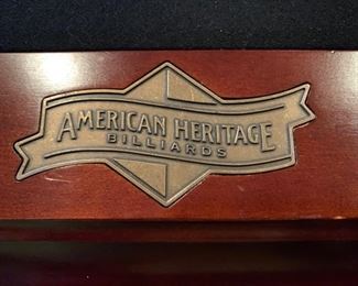 16. American Heritage Billiards Table (54" x 98" x 33")