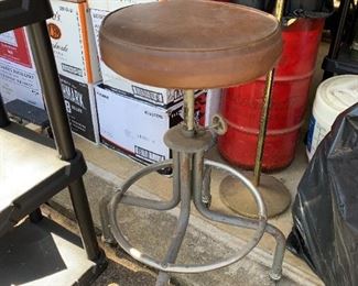 #69	Adjustable Stool on Wheels  30" Tall	 $30.00 
