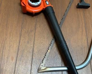#80	Black & Decker Battery Blower 20V w/charger & spare  Battery	 $40.00 
