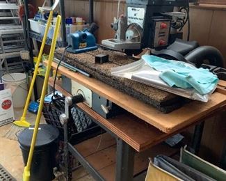 #83	Montgomery Ward 10" Radial Arm Saw w/Stand 	 $250.00 
