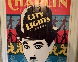 #118	Charlie Chaplin In City Lights   reprint of M056 Litho 	 $25.00 
