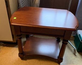 #180	Rectangle end table 27x18x21	 $75.00 

