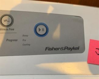 #181	Fisher Paykal Washer & Dryer Set	 $400.00 
