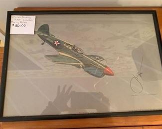 #187	Aircraft Painting P-40F "Tomahawk" Harry Jaffee	 $30.00 
