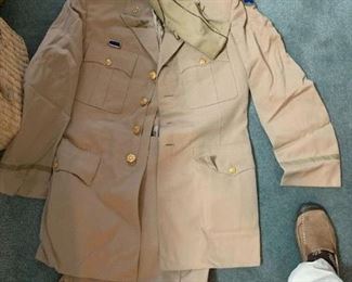 #198	Khaki Dress Jacket and Pants	 $30.00 
