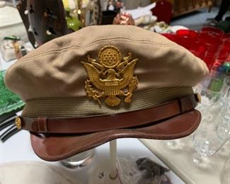 #202	Khaki US Army Dress Hat	 $15.00 
 
