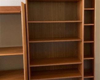 6 Section Teak Wall Unit
