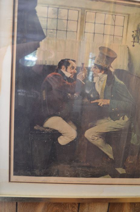 Signed Norman Rockwell Limited Edition.