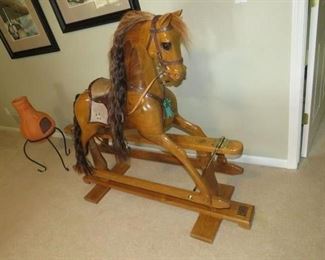 Custom rocking horse