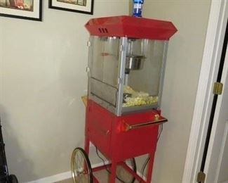 $125.00, popcorn machine