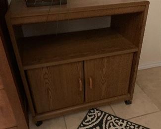 $50~ Rolling kitchen cart