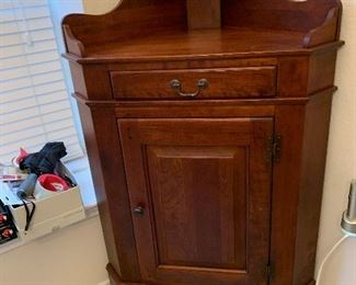 $525- OBO -Bob Timberlake Lexington solid walnut low corner cabinet