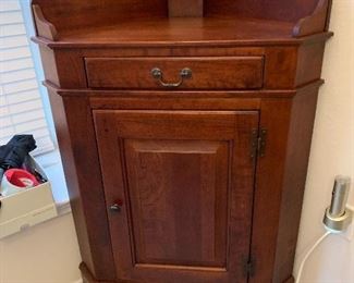 $545~ UNUSUAL CORNER CABINET