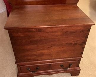 $625~ BOB TIMBERLAKE BLANKET CHEST #833-972