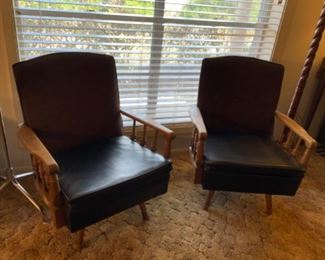 Pair of Retro Matching Chairs