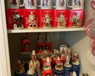 Santa Around the World Figurines & Mugs