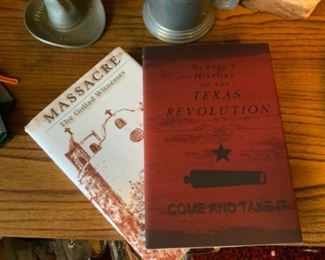 Newell’s History of the Texas Revolution Come & Take It Book, & Massacre The Goliath Witnesses by Michelle M. Haas