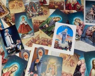 Holy Cards-some vintage & some from various religious sites