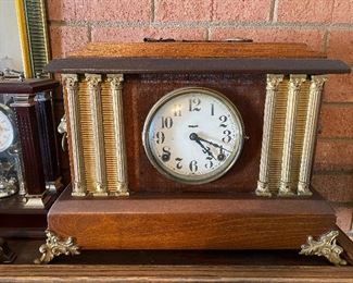 Oak Mantle Clock