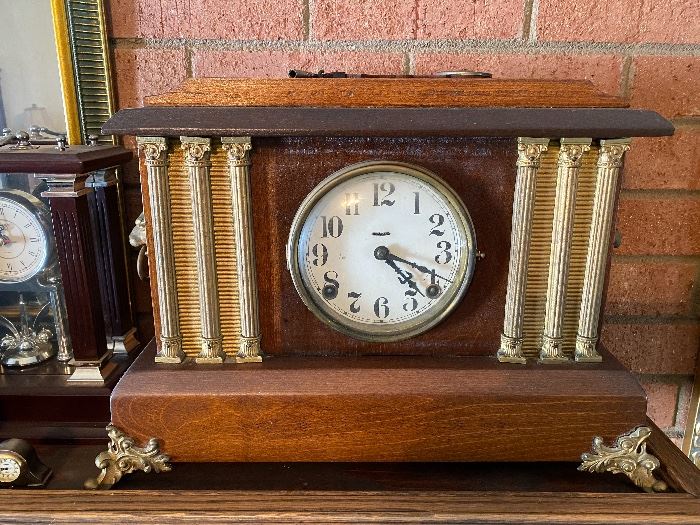 Oak Mantle Clock