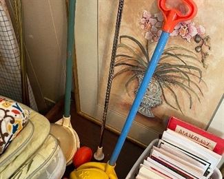 Vintage Children's Push Toys
