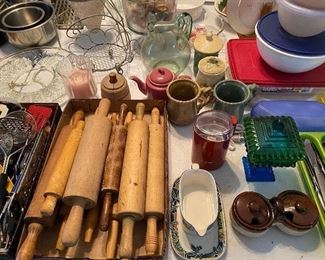 Several Rolling Pins